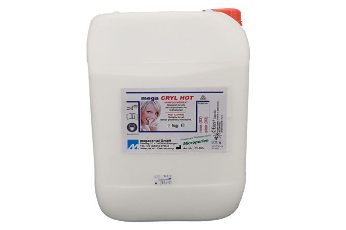 MEGA CRYL HOT 7KG- MEGADENTAL