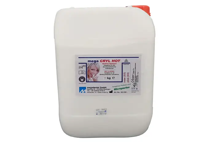 MEGA CRYL HOT 7KG- MEGADENTAL