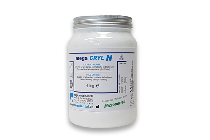 MEGA CRYL N 1KG- MEGADENTAL