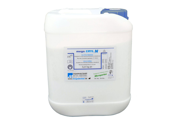 MEGA CRYL N 3,5KG- MEGADENTAL