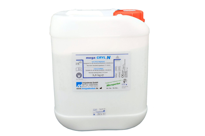 MEGA CRYL HOT 3,5KG- MEGADENTAL