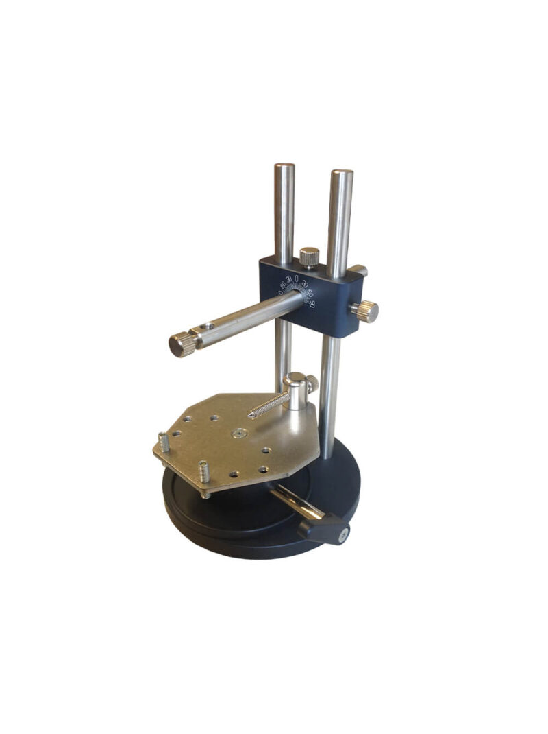 MINI PARALELÓMETRO COM BASE DE SUPORTE PARA MODELOS (PARA USO EM LABORATÓRIO, CURSOS, ETC.)