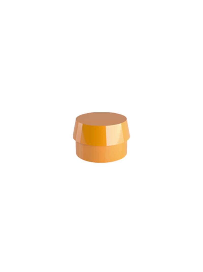CAPAS LARANJA MICRO (RETENÇÃO MUITO ELÁSTICA) (DIÂMETRO INTERNO SUBDIMENSIONADO PARA ESFERAS DESGASTADAS OU PARA ESFERAS DE Ø 1,6 mm) - 200g