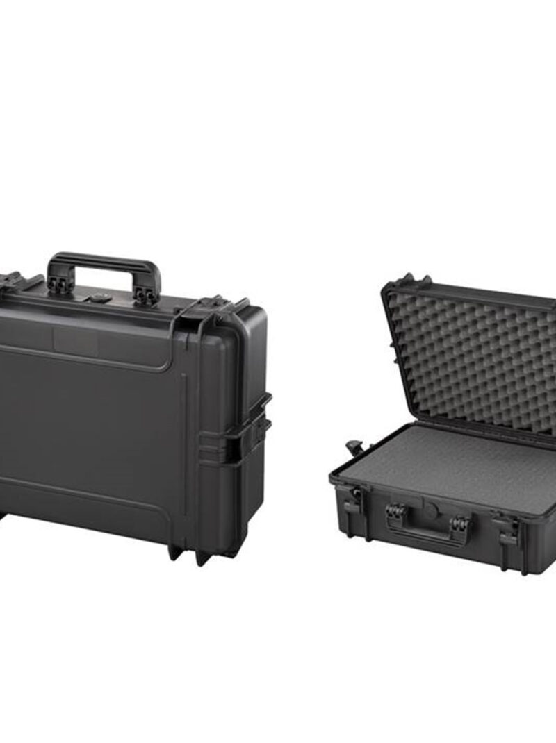 MALA DE PLÁSTICO NEGRO REFORÇADO