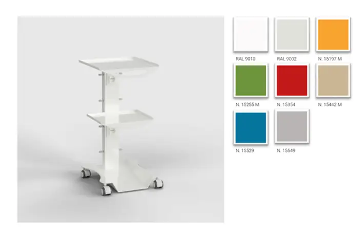 TROLLEY SIMPLES C/ 2 PRATELEIRAS - ASTRA
