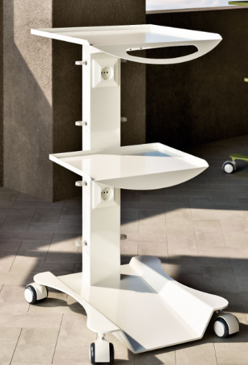 trolley simples com prateleiras astra