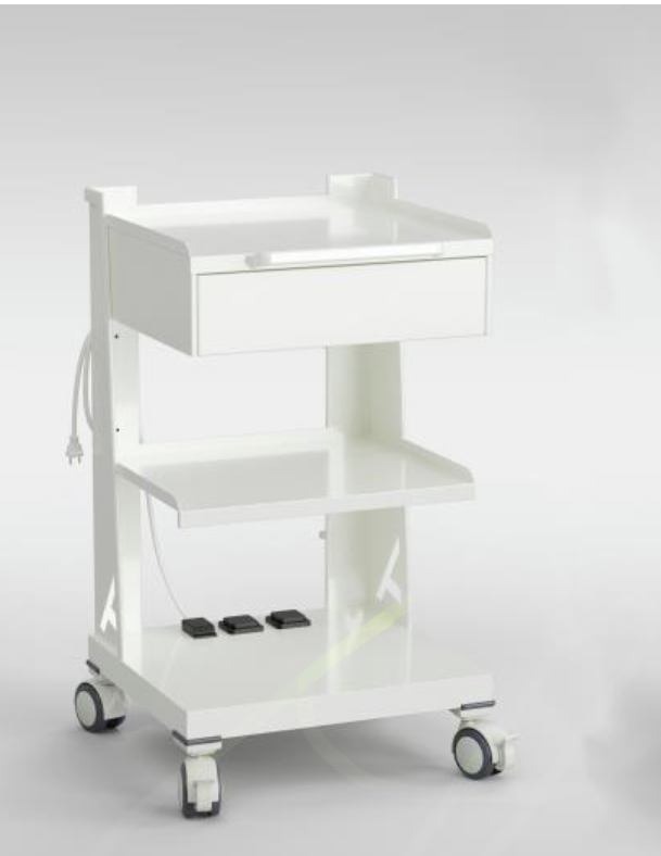 TROLEY 1 GAVETA E PRATELEIRAS