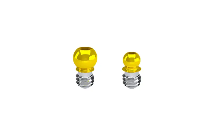 ESFERA ROSCADA 2.0MM + TIN - RHEIN83