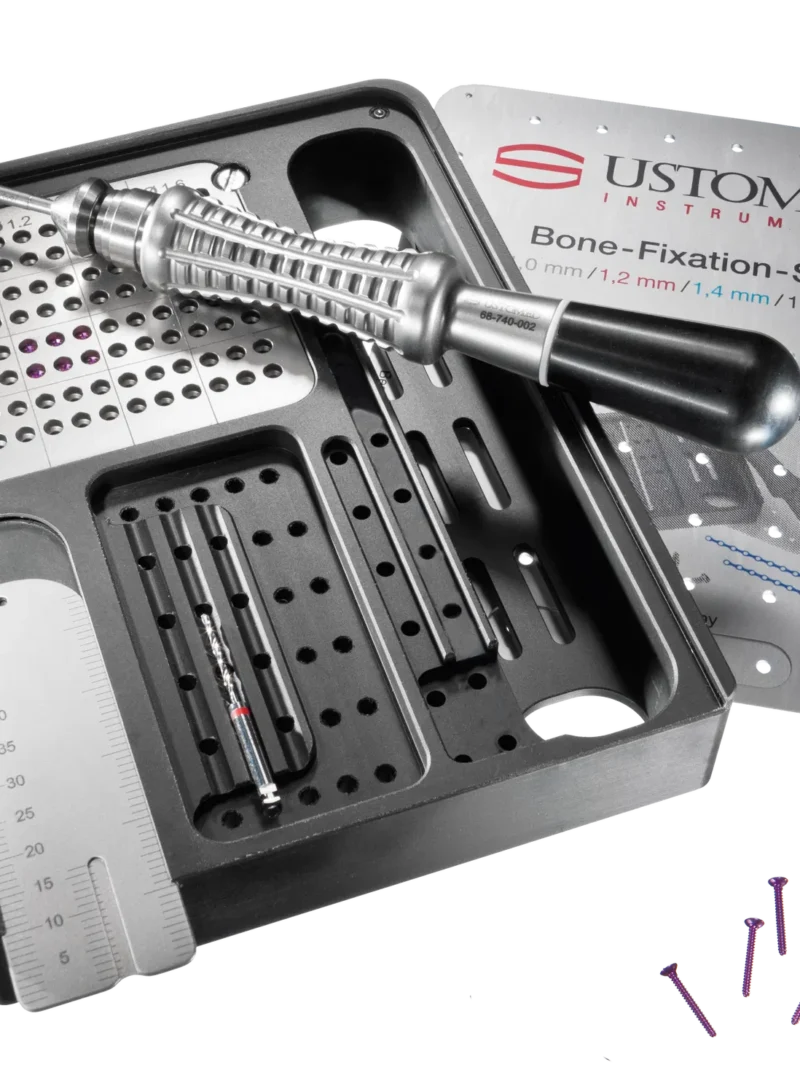 Bone Fixation Set Ø1,0/1,2/1,4/1,6mm titan