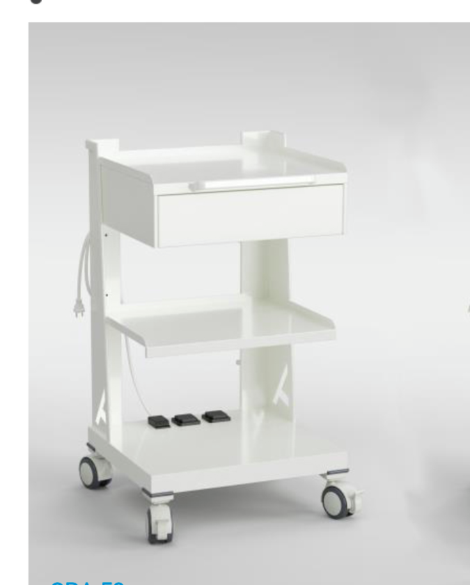 Troley 1 gaveta e prateleira