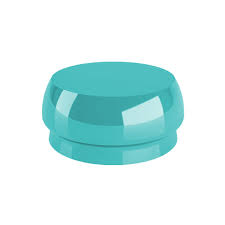 CAPAS RETENTIVAS - VERDE ÁGUA DIÂMETRO INTERNO REDUZIDO